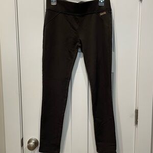 Matilda Jane Lovely Leaves Sandy Leggings Pants S Brown